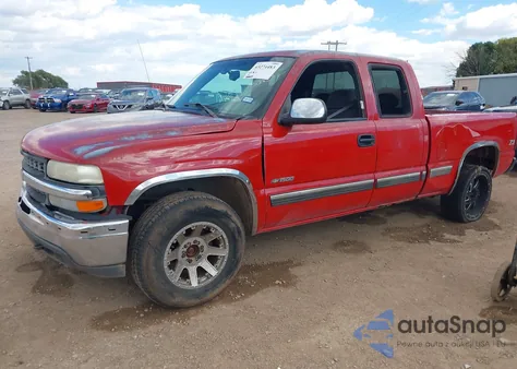 2002 Chevrolet Silverado 1500 Ls from USA, damaged, VIN 2GCEK19T021363683